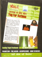 Yoga for Ashthma DVD By Swami Ramdev Both Hindi & English in one DVD